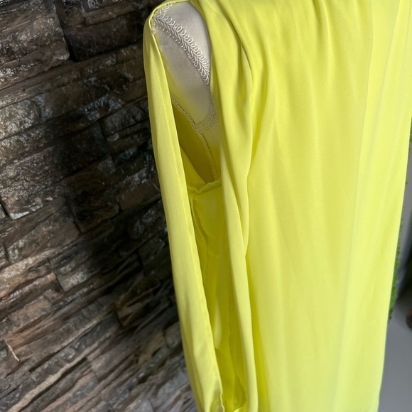 Worthington Bright Yellow Long Sleeve Dress - Picture 3 of 11